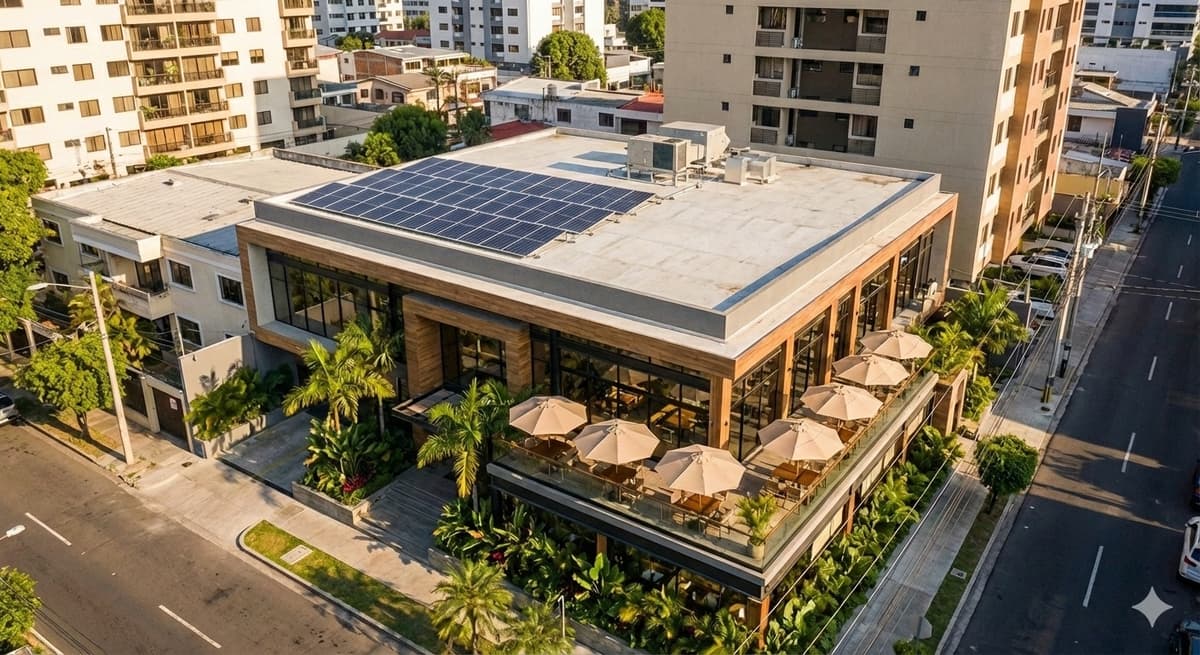 Paneles Solares para Restaurantes en Guatemala: Cuando el A/C y las Cámaras Frías Cuestan Más que el Alquiler