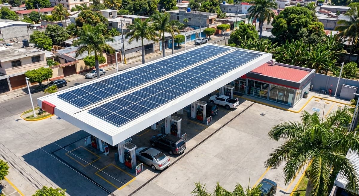 Energía Solar para Gasolineras en Guatemala: El Costo Oculto de Operar 24/7