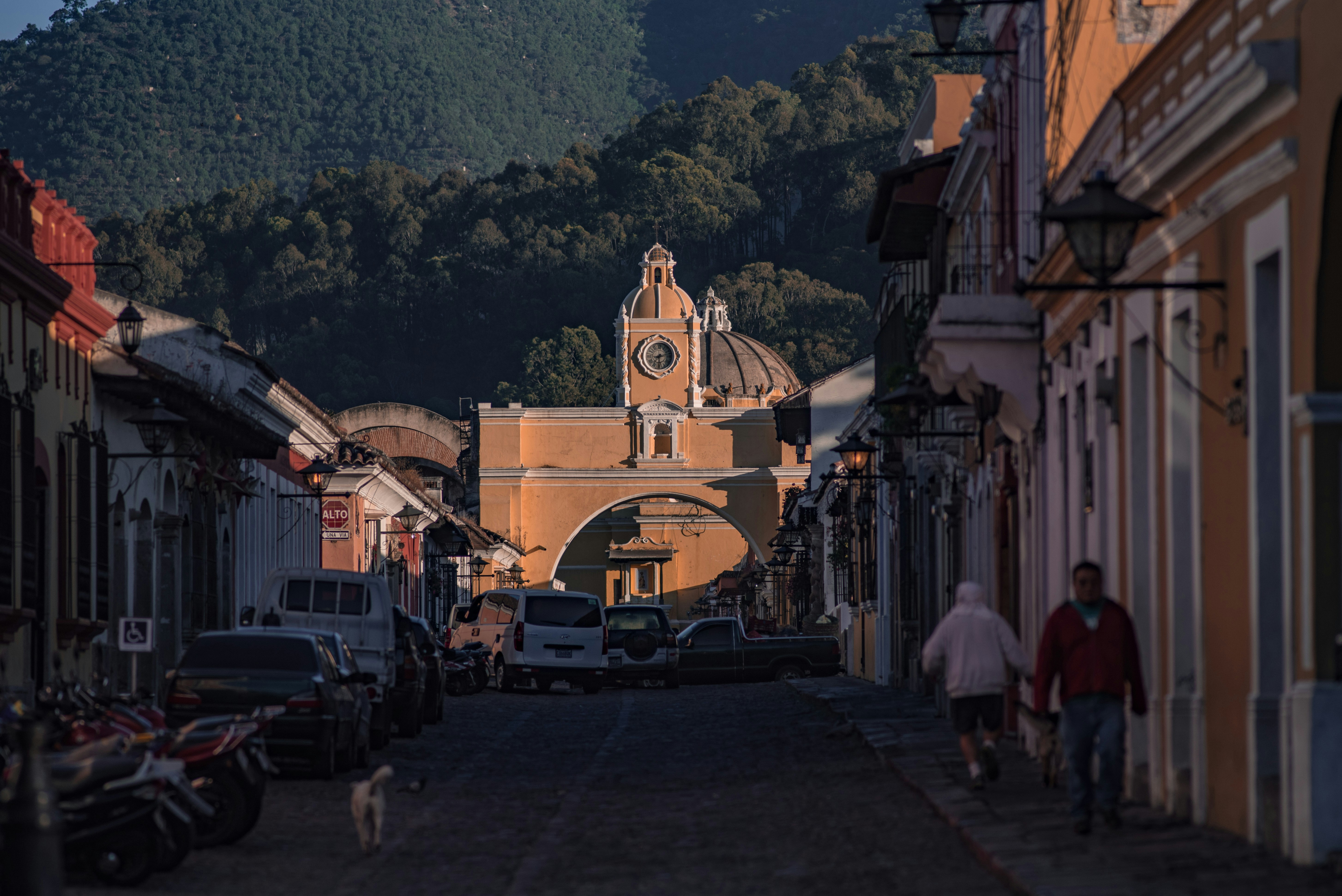 Foto de la Calle del Arco en Antigua Guatemala