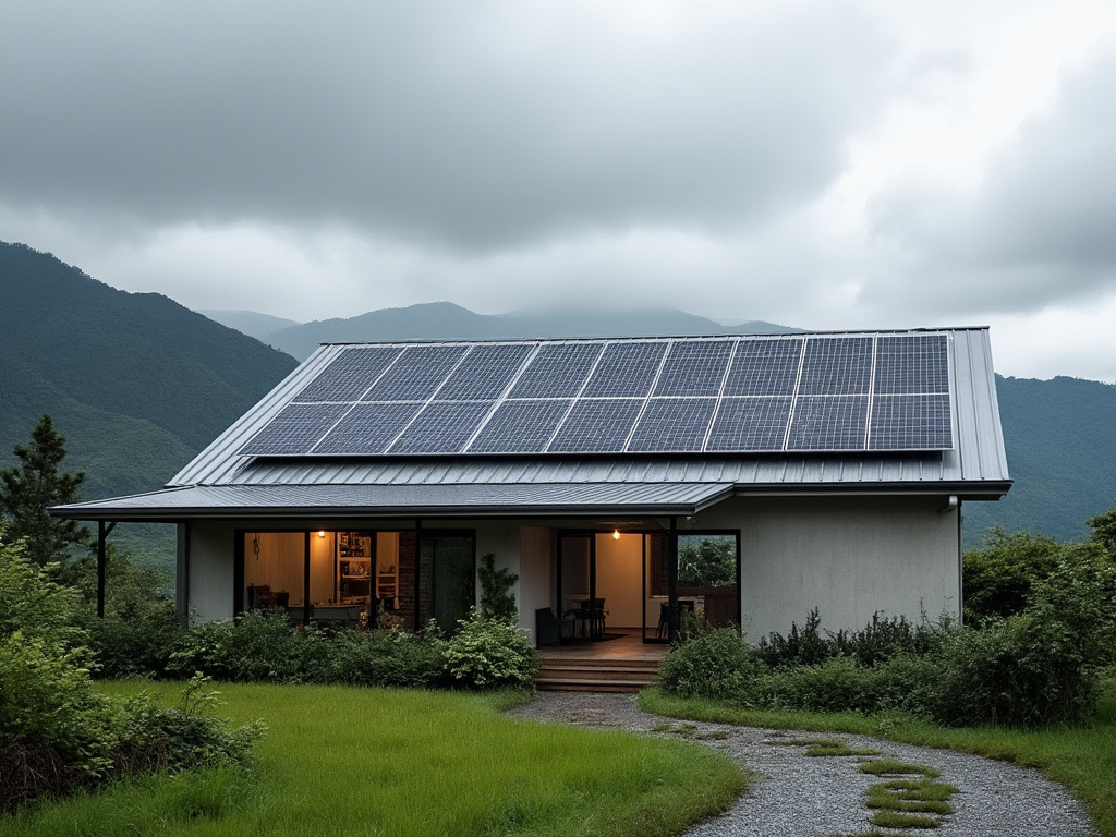 Paneles solares funcionando en diferentes condiciones climáticas