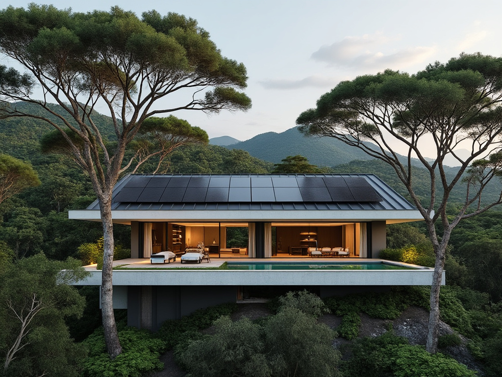 paneles solares en un techo en Guatemala